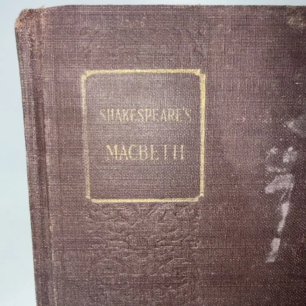 Antique 1924 Shakespeare’s Macbeth, The McMillan Pocket Classics